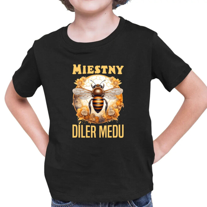 Miestny díler medu - detské tričko s potlačou
