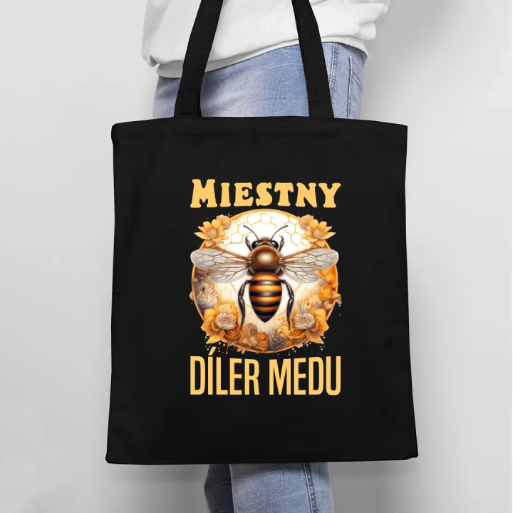 Miestny díler medu - taška s potlačou