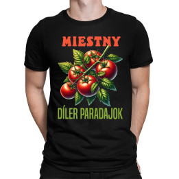 Miestny díler paradajok - pánske tričko s potlačou