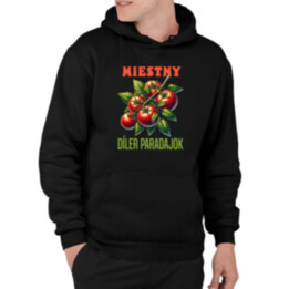 Miestny díler paradajok  - pánska mikina s potlačou