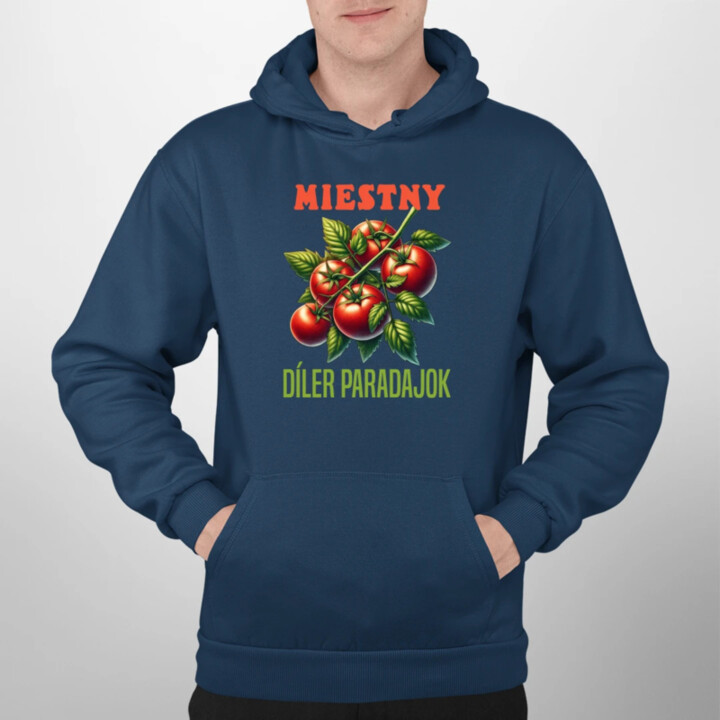 Miestny díler paradajok  - pánska mikina s potlačou