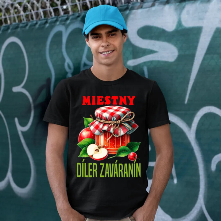 Miestny díler zaváranín - pánske tričko s potlačou