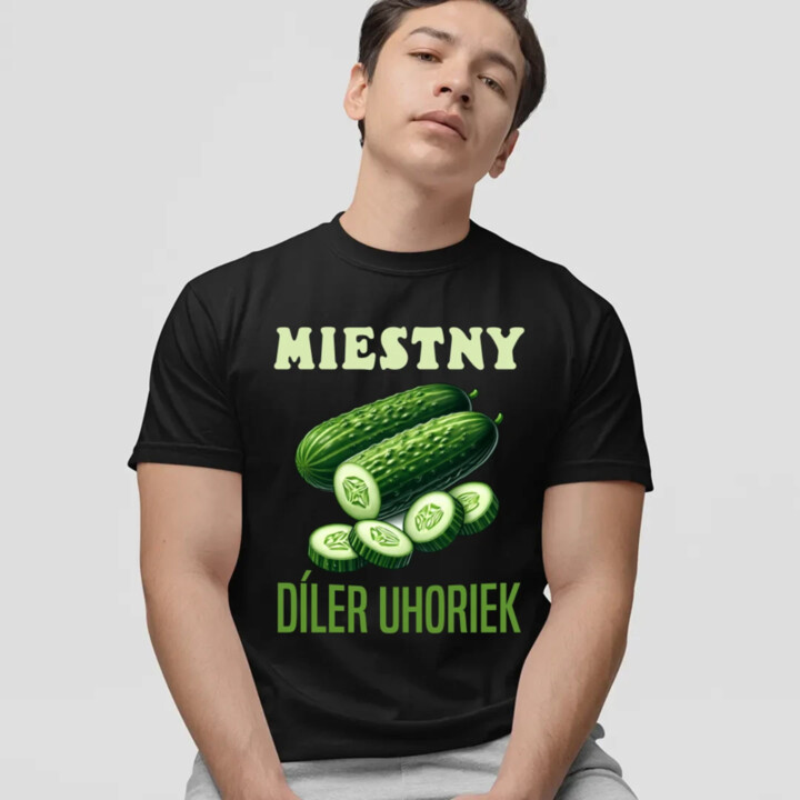 Miestny díler uhoriek - pánske tričko s potlačou