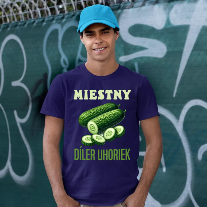 Miestny díler uhoriek - pánske tričko s potlačou