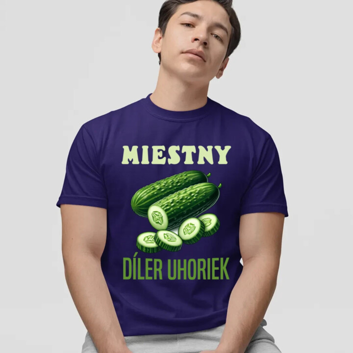 Miestny díler uhoriek - pánske tričko s potlačou