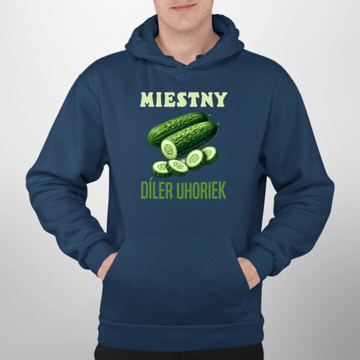 Miestny díler uhoriek  - pánska mikina s potlačou