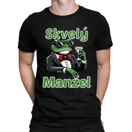 Skvelý manžel - pánske tričko s potlačou