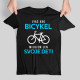 Viac ako bicykel, milujem len svoje deti - pánske tričko s potlačou