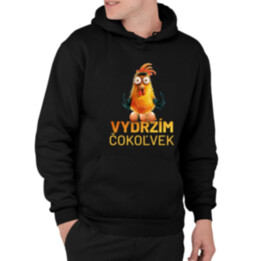 Vydržím čokoľvek  - pánska mikina s potlačou