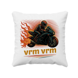 vrm, vrm - vankúš s potlačou