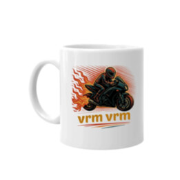 vrm, vrm - keramický hrnček s potlačou