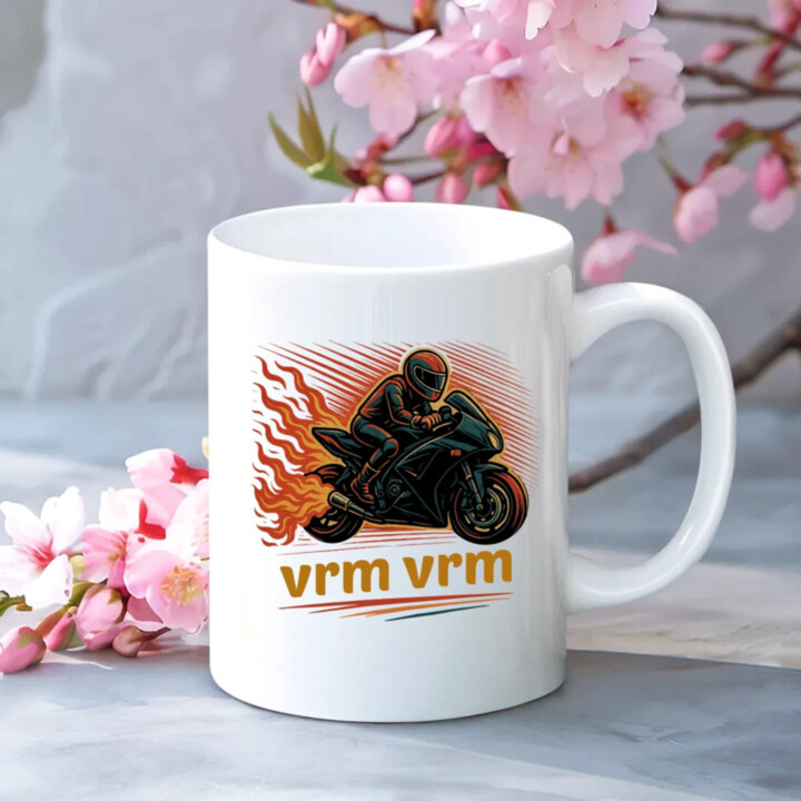 vrm, vrm - keramický hrnček s potlačou