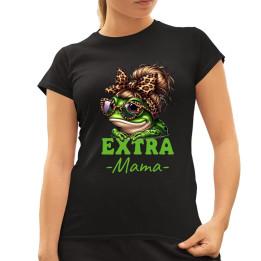 Extra mama - dámske tričko s potlačou