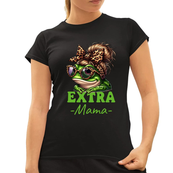 Extra mama - dámske tričko s potlačou