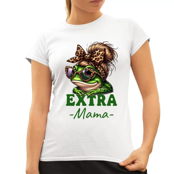 Extra mama - dámske tričko s potlačou