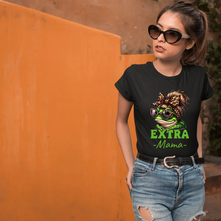 Extra mama - dámske tričko s potlačou
