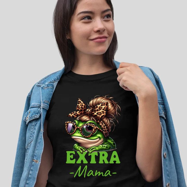 Extra mama - dámske tričko s potlačou