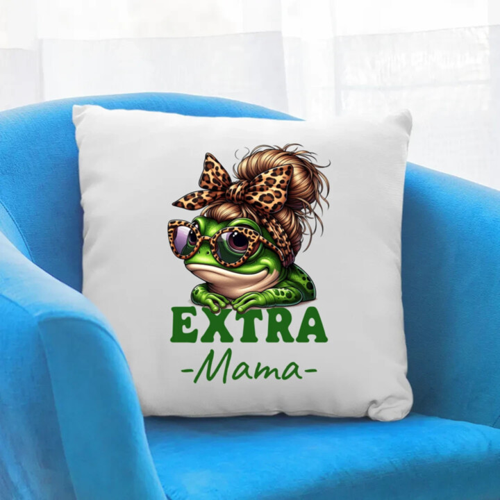 Extra mama - vankúš s potlačou