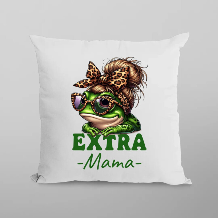 Extra mama - vankúš s potlačou