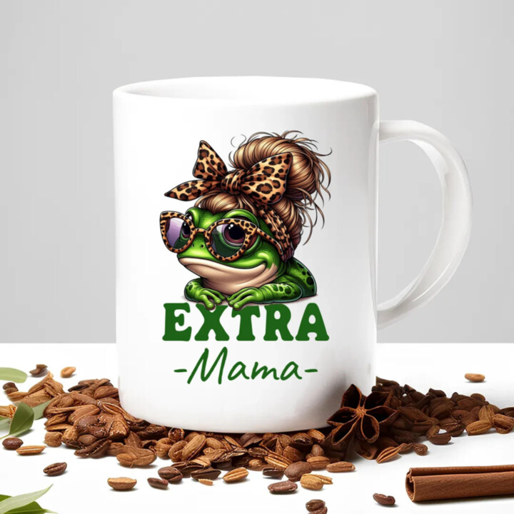 Extra mama - keramický hrnček s potlačou