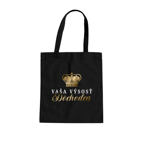 Vaša výsosť, dôchodca - taška s potlačou
