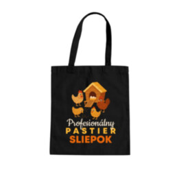 Profesionálny pastier sliepok - taška s potlačou