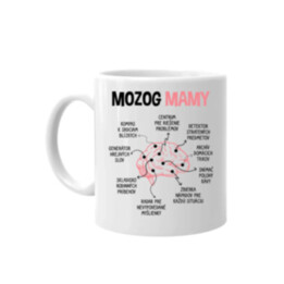 Mozog mamy - keramický hrnček s potlačou