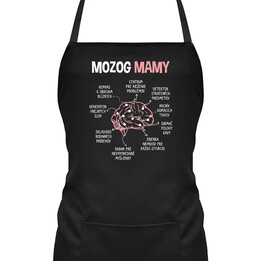 Mozog mamy - zástera s potlačou