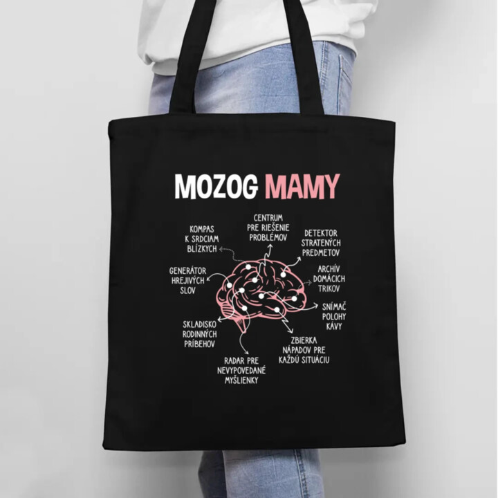 Mozog mamy - taška s potlačou