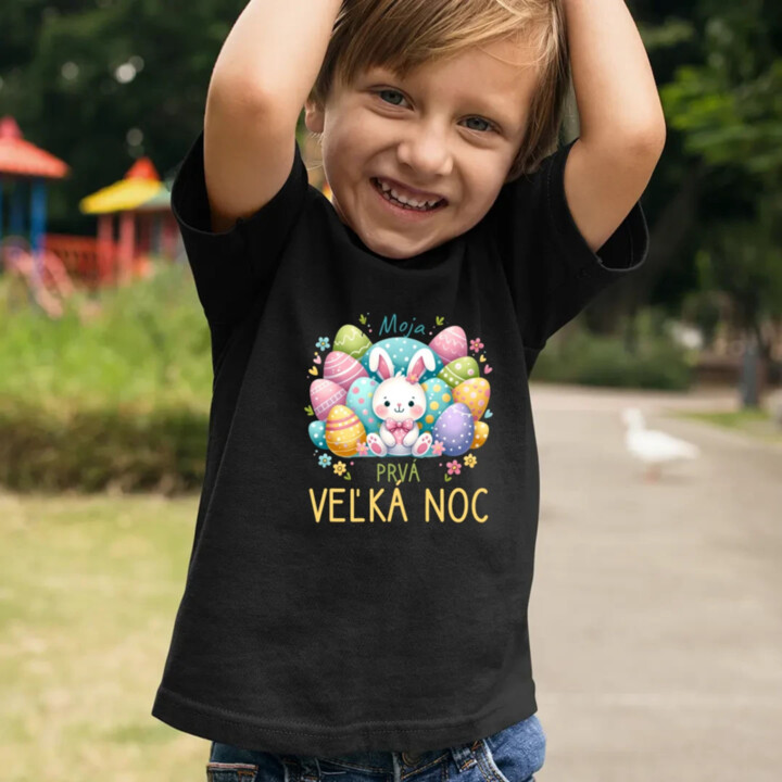 Moja prvá Veľká noc - detské tričko s potlačou