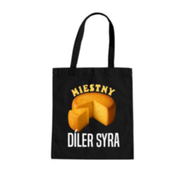 Miestny díler syra - taška s potlačou
