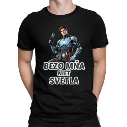 Bezo mňa niet svetla - pánske tričko s potlačou
