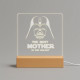 The best mother in the galaxy - LED lampička s gravírovaním