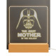 The best mother in the galaxy - LED lampička s gravírovaním