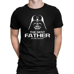 The best father in the galaxy - pánske tričko s potlačou
