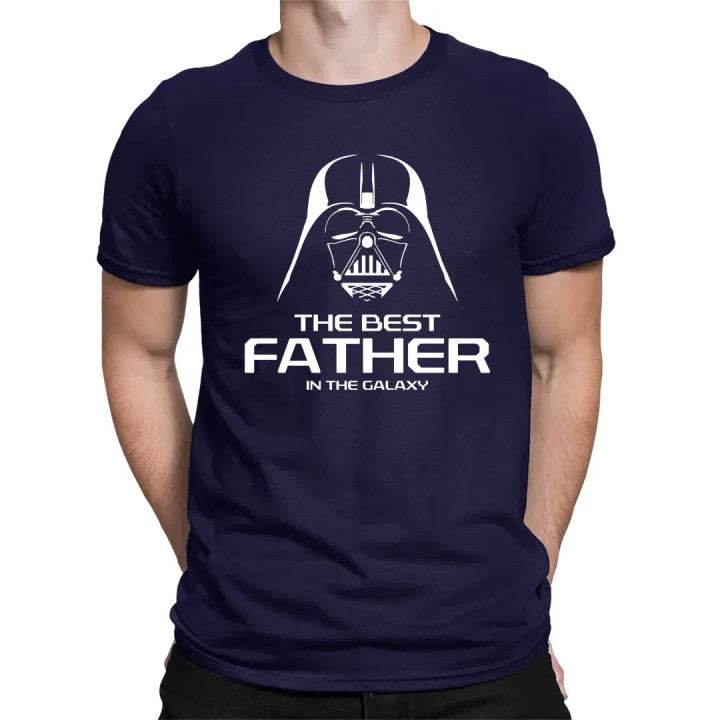 The best father in the galaxy - pánske tričko s potlačou