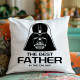 The best father in the galaxy - vankúš s potlačou