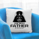 The best father in the galaxy - vankúš s potlačou