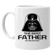 The best father in the galaxy - keramický hrnček s potlačou