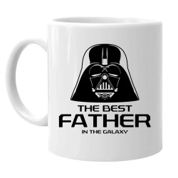 The best father in the galaxy - keramický hrnček s potlačou