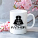 The best father in the galaxy - keramický hrnček s potlačou