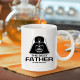 The best father in the galaxy - keramický hrnček s potlačou