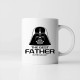 The best father in the galaxy - keramický hrnček s potlačou