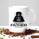 The best father in the galaxy - keramický hrnček s potlačou