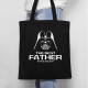 The best father in the galaxy - taška s potlačou
