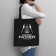 The best father in the galaxy - taška s potlačou