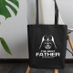The best father in the galaxy - taška s potlačou