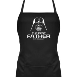 The best father in the galaxy - zástera s potlačou