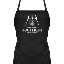 The best father in the galaxy - zástera s potlačou