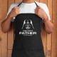 The best father in the galaxy - zástera s potlačou